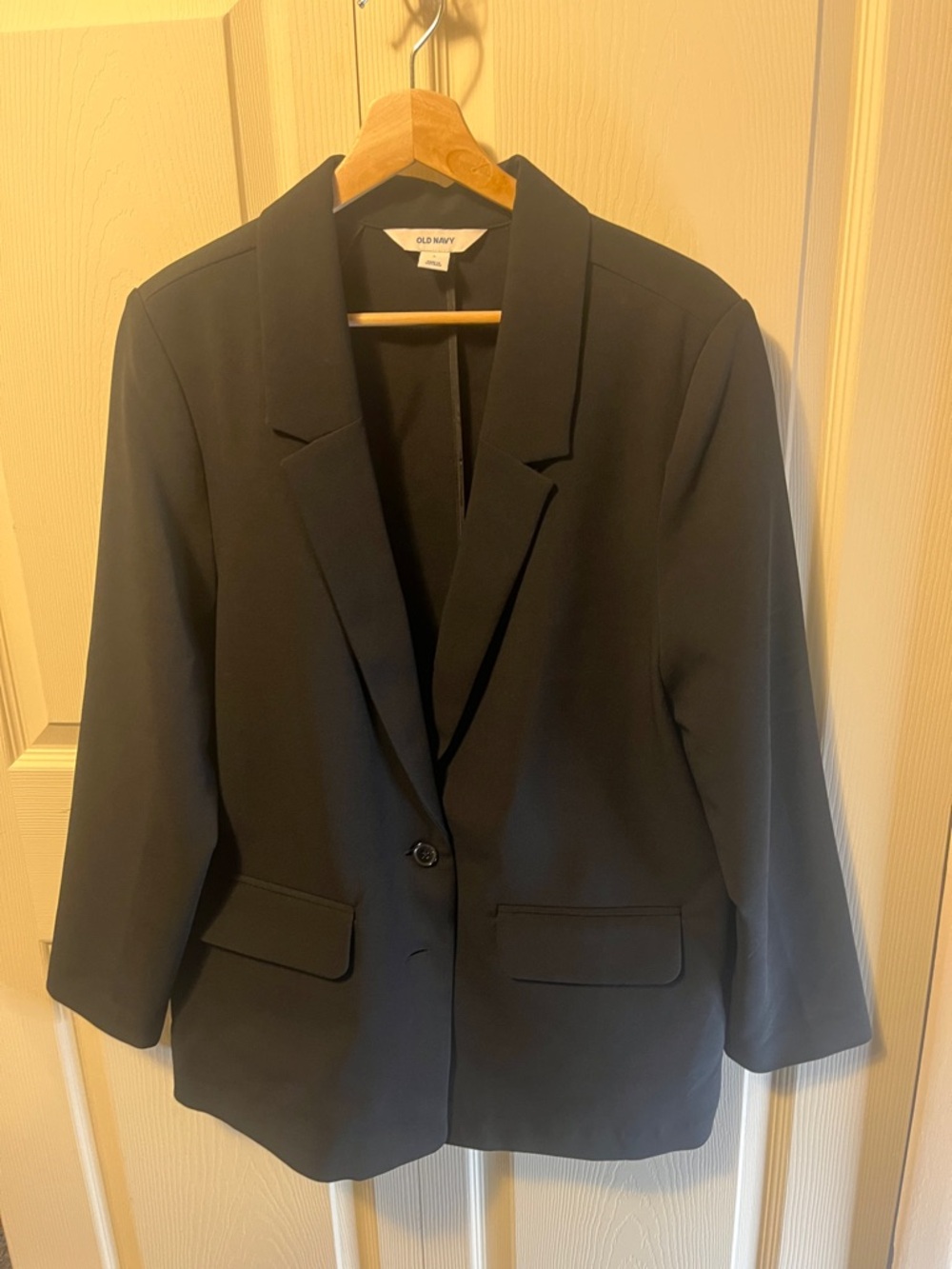 Old Navy Black Women's Blazer Jacket